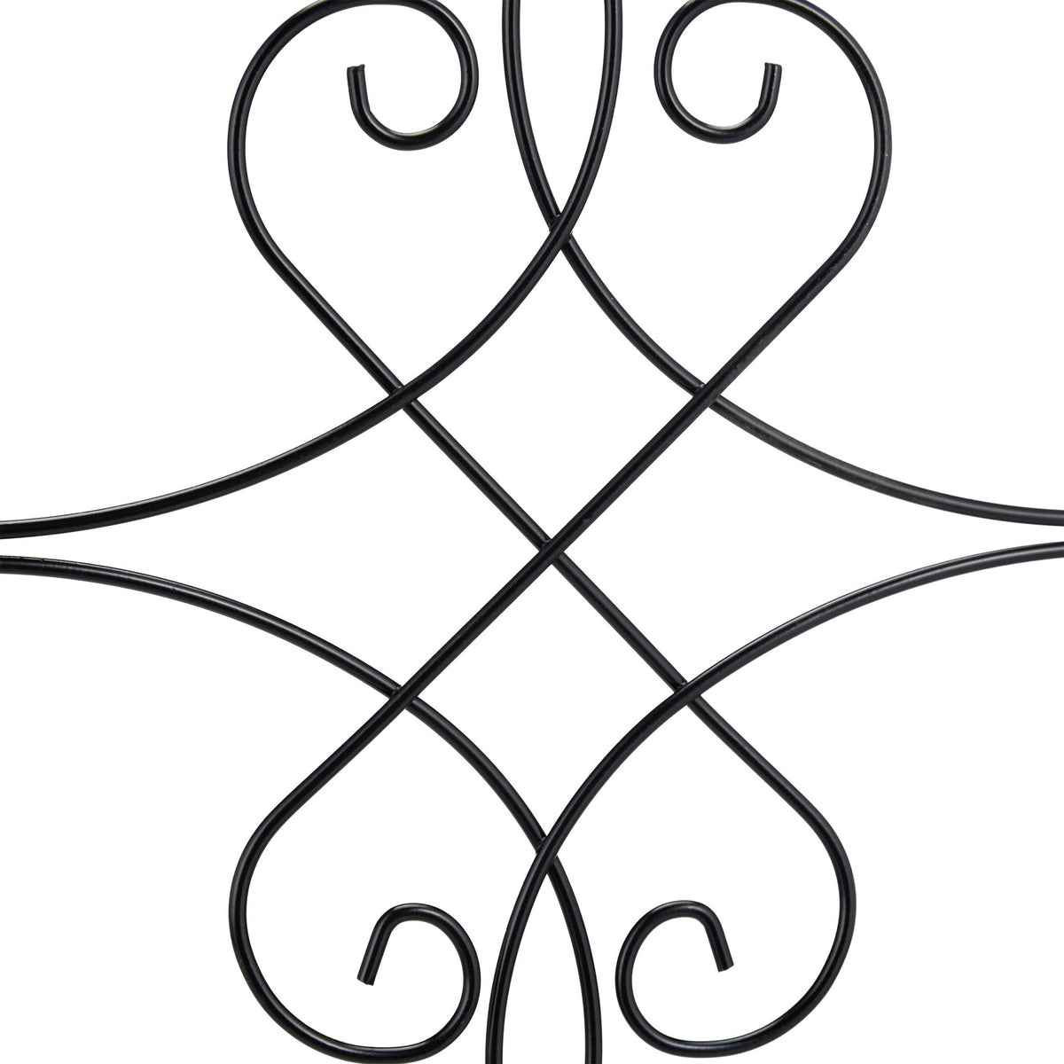 Discount fence 4 panels black