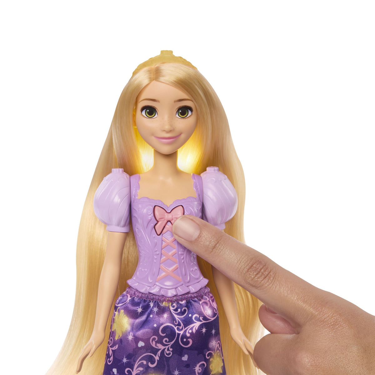 Disney Princess Rapunzel Doll with Color-Changing Hair