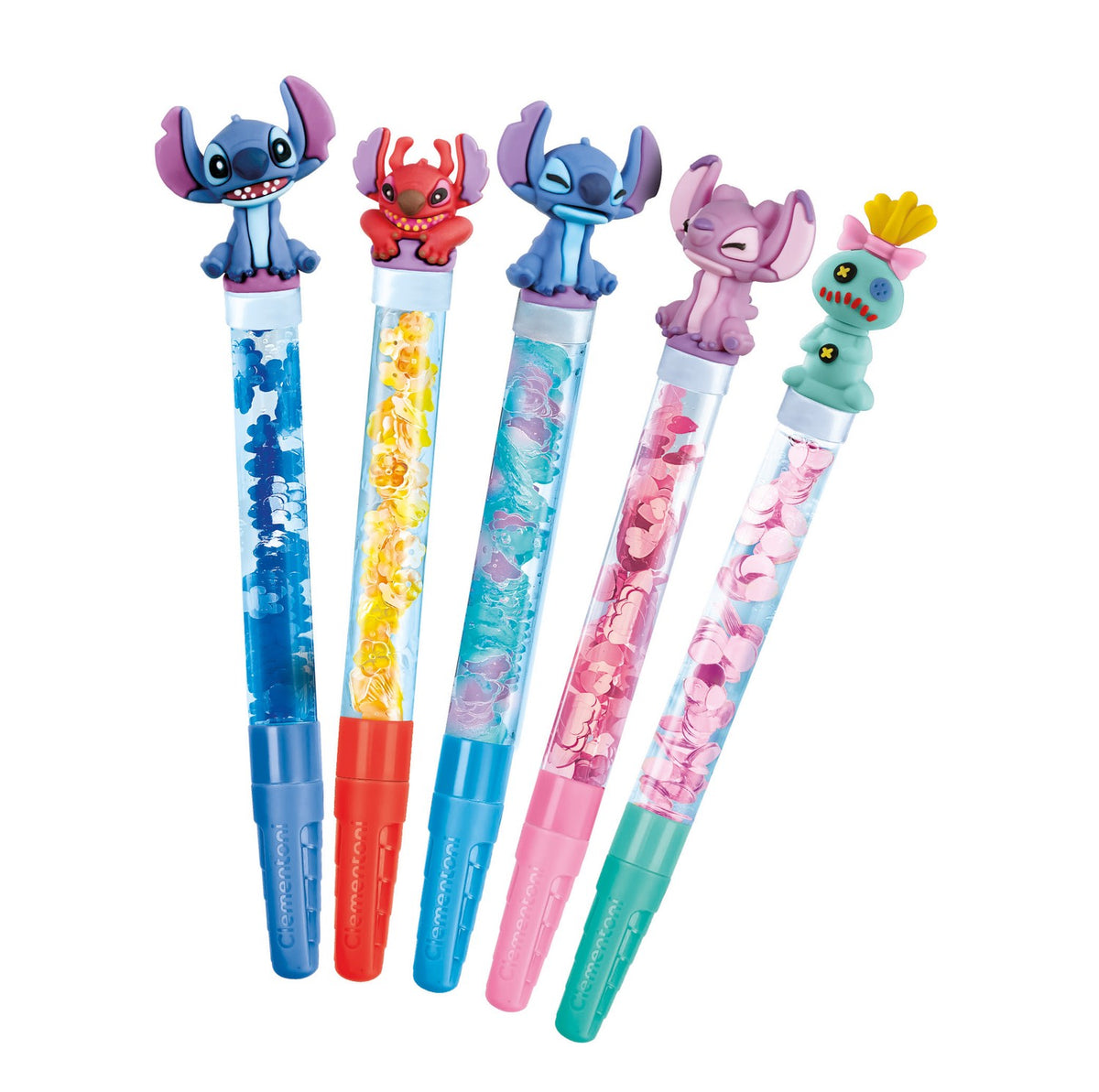 Disney Stitch Pen Set, Create and Assemble 5 Pens