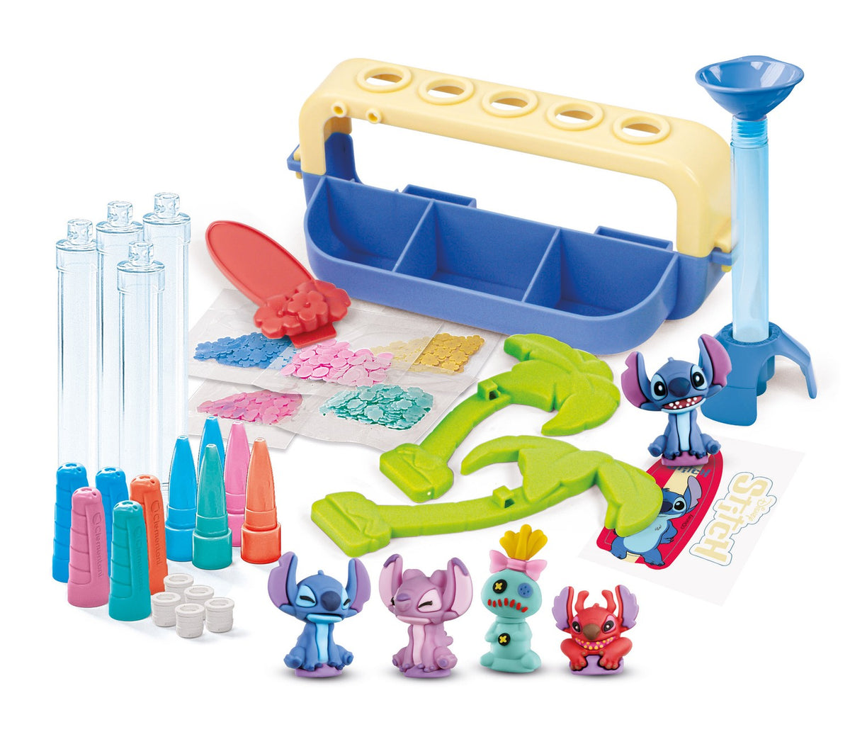 Disney Stitch Pen Set, Create and Assemble 5 Pens