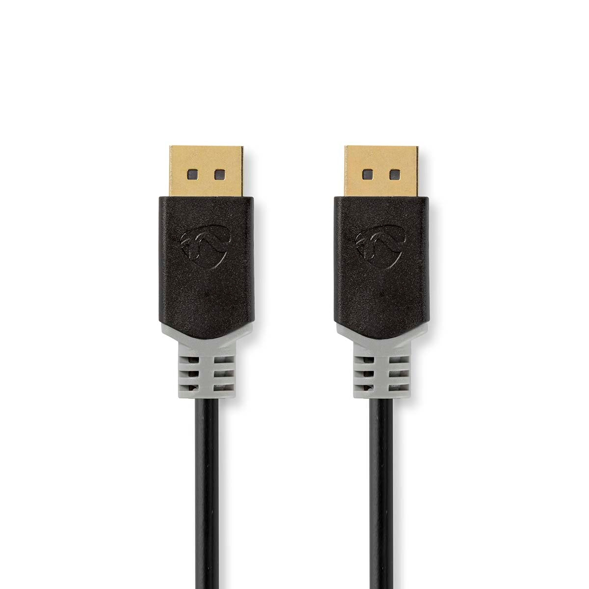 DisplayPort Cable | DisplayPort Male | DisplayPort Male | 8K@60Hz | Gold Plated | 2.00 m | Round | PVC | Anthracite | Box