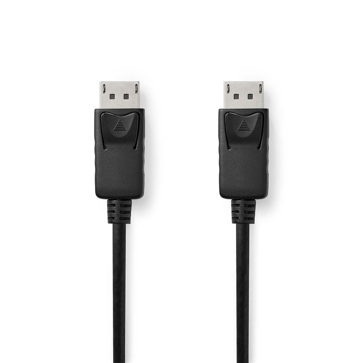 DisplayPort Cable | DisplayPort Male | DisplayPort Male | 8K@60Hz | Nickel Plated | 2.00 m | Round | PVC | Black | Polybag