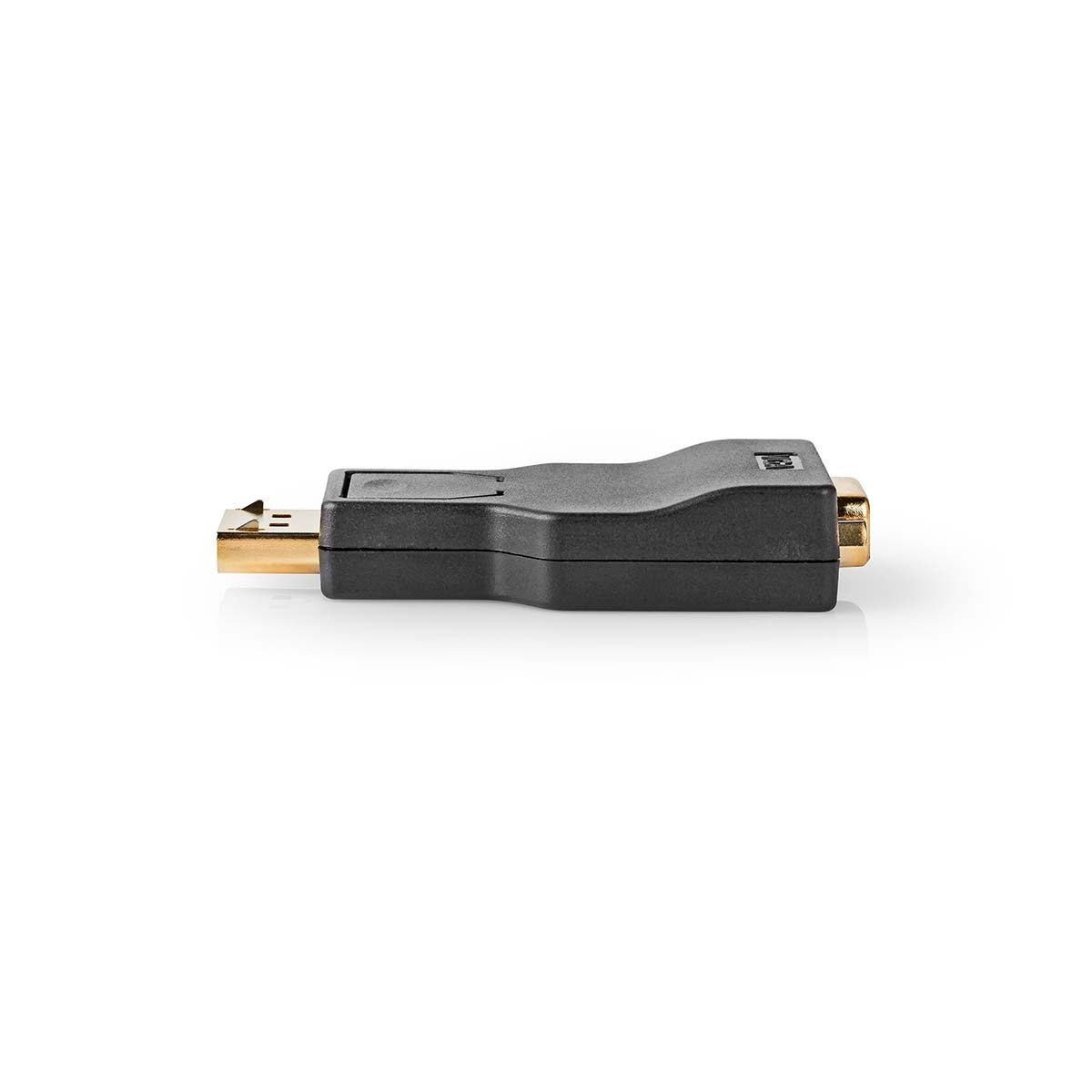 Displayport adapter | DisplayPort Male | VGA female 15p | 1080p | Gold Plated | Straight | Round | ABS | Anthracite | Box