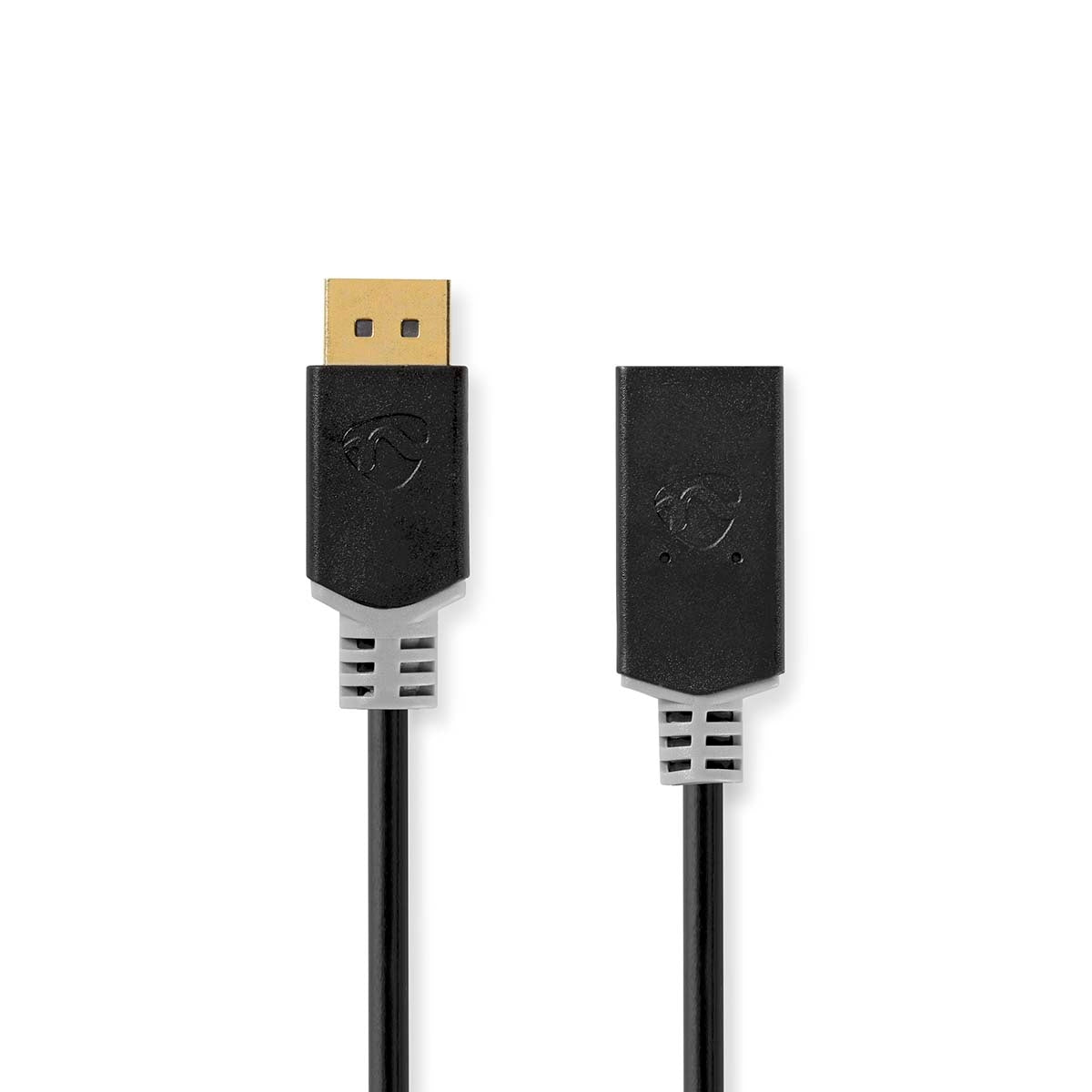 Displayport cable | DisplayPort Male | HDMI™ Connector | 4K@30Hz | Gold Plated | 0.20 m | Round | PVC | Anthracite | Box