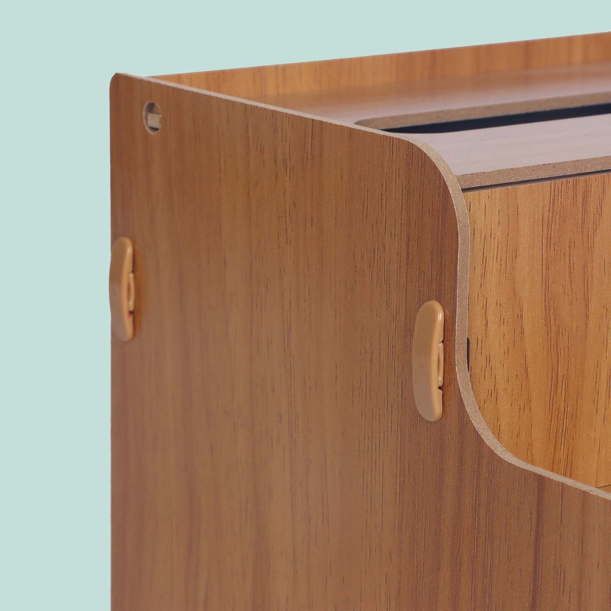 Document Organiser with File Holder – Dark Brown MDF