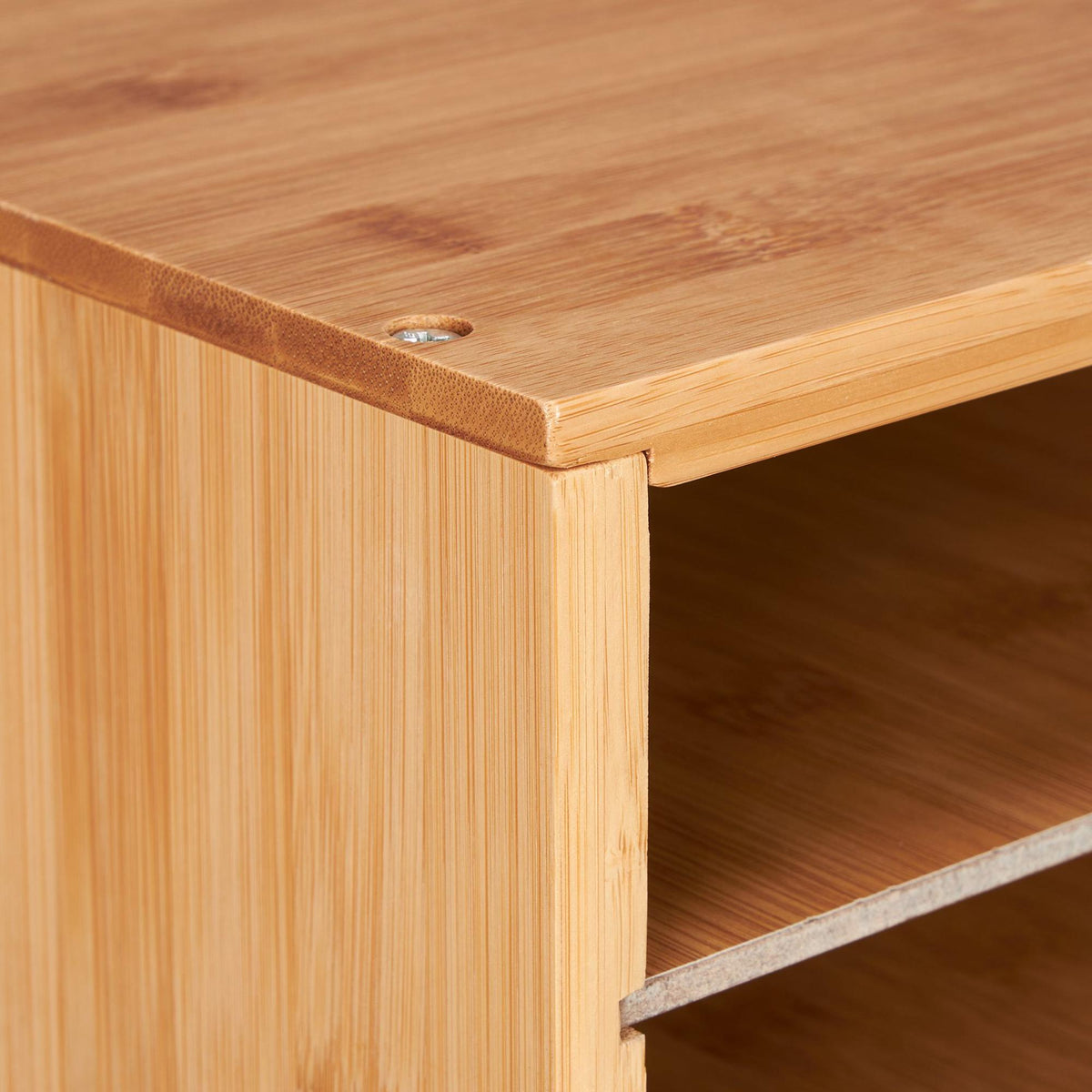 Document compartment in bamboo