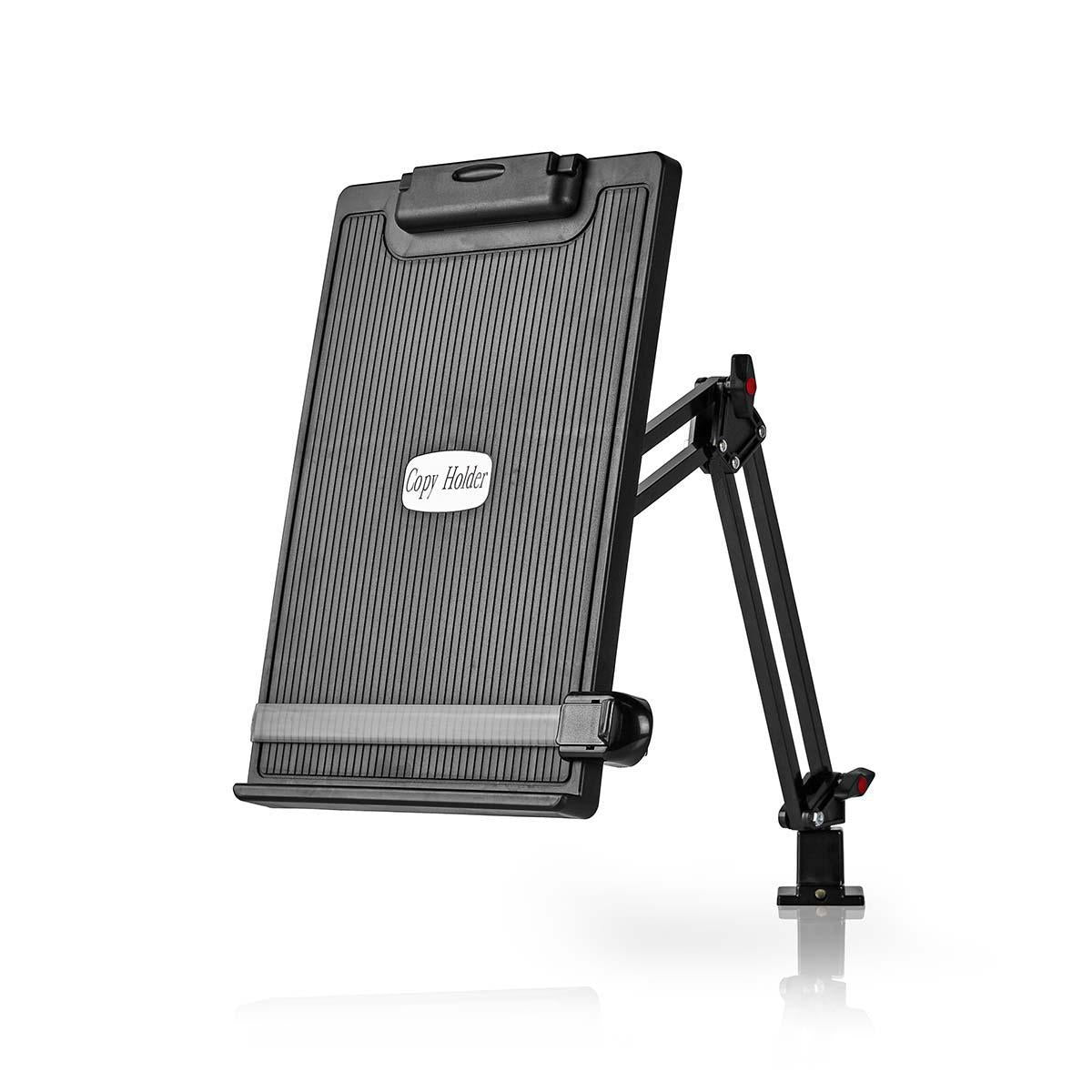 Document holder | Lock shackle | Suitable for paper size: A4 | Fully Adjustable / Adjustable Angle | Rotation angle: 360 °