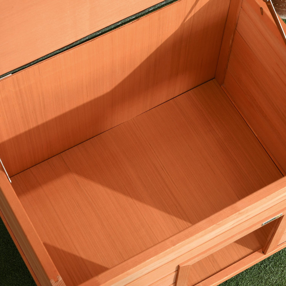 Dog Kennel Cozy Dog Cave Made Of Fir Wood With Roof, Ideal For Dogs And Cats, 82X58X58 Cm