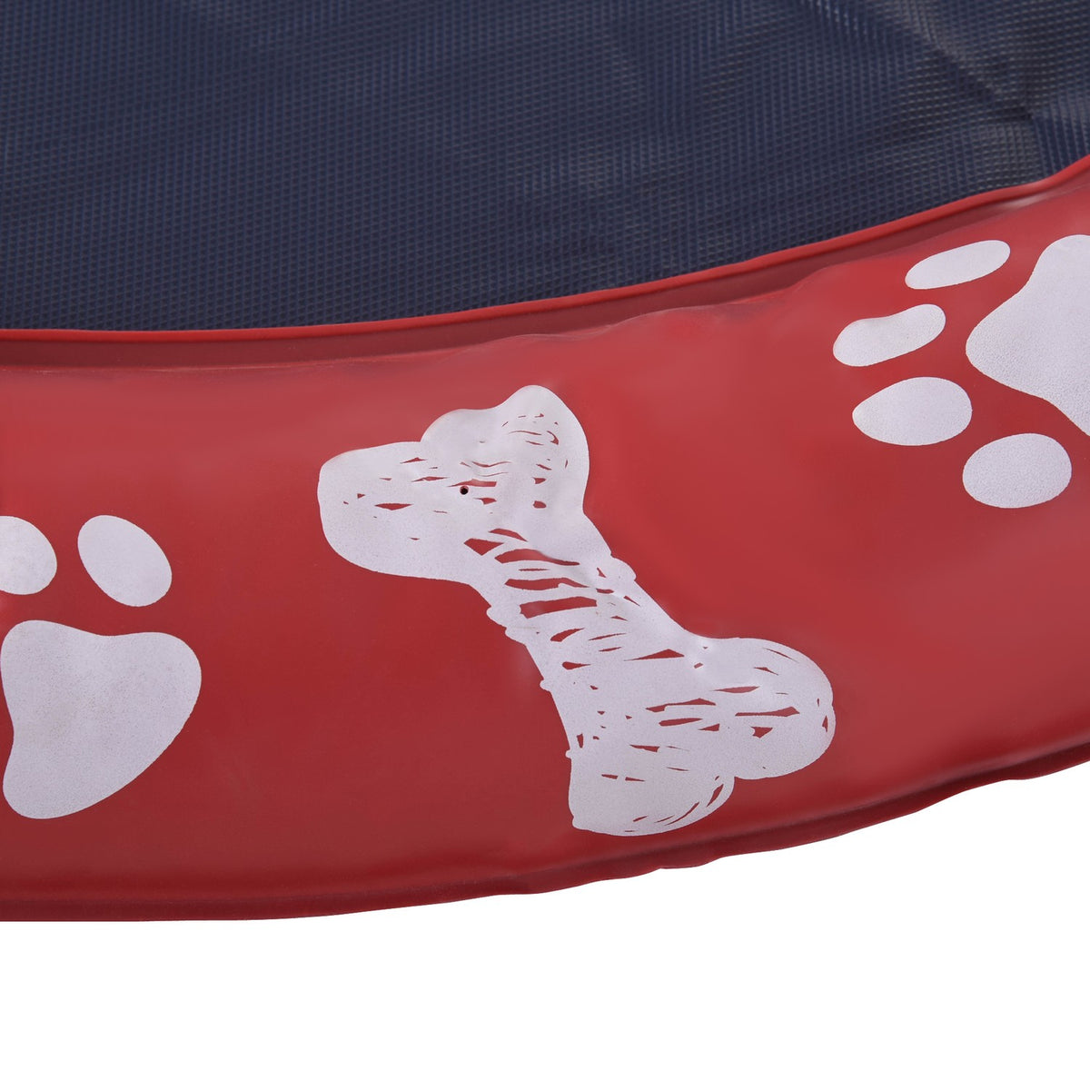 Dog Pool For Dogs, Water Mat Diameter 150 Cm Dog Paddling Pool Spray Water Play Mat, Non-Slip, For Garden, Camping, Red
