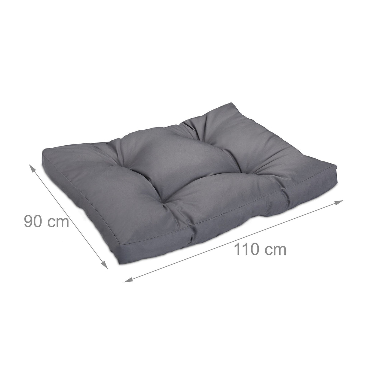 Dog bed gray