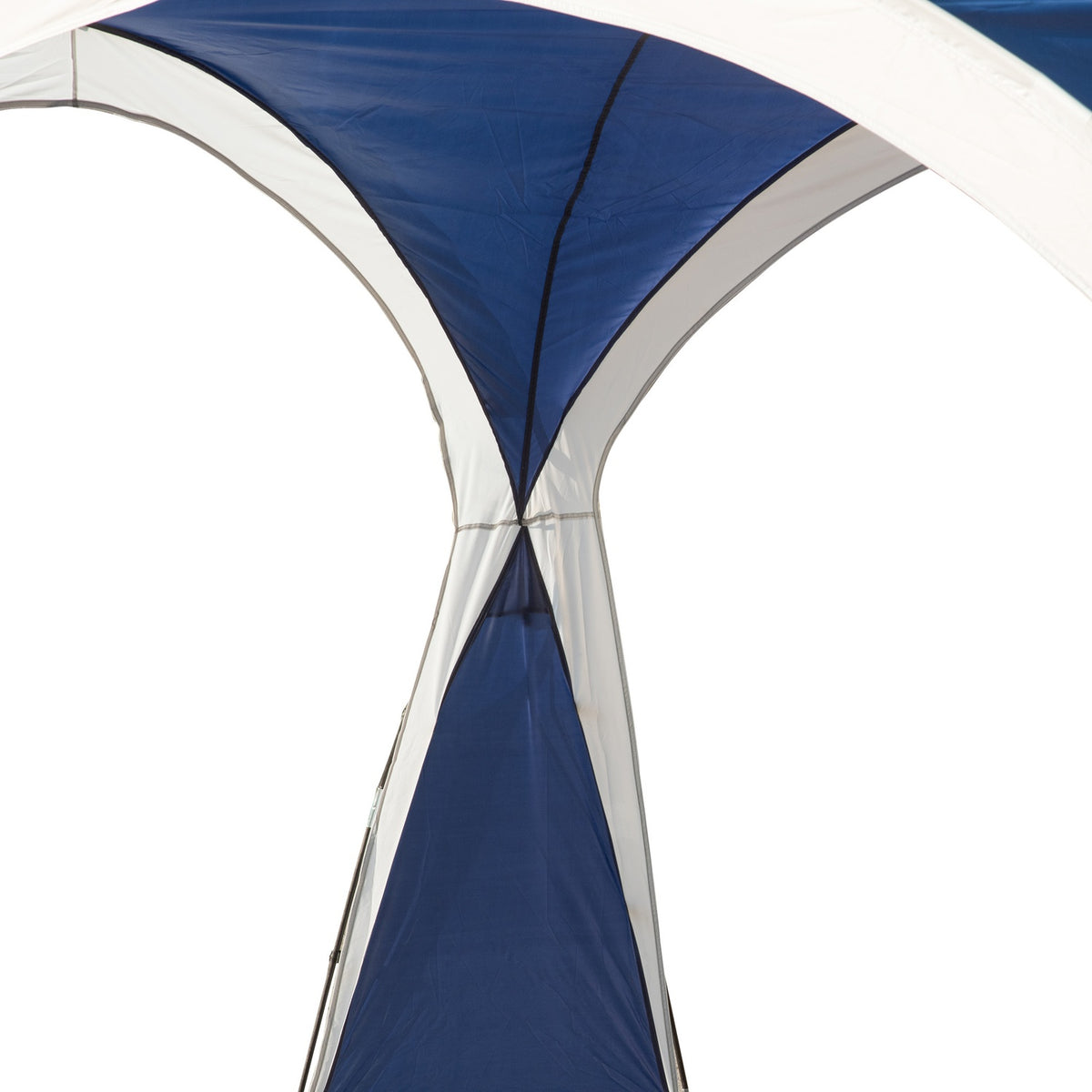 Dome Tent, Garden Tent, Dome Gazebo For 6 To 8 People, Marquee, Party Tent For Patio, Balcony, Polyester, Blue, 3.5 X 3.5 X 2.22 M