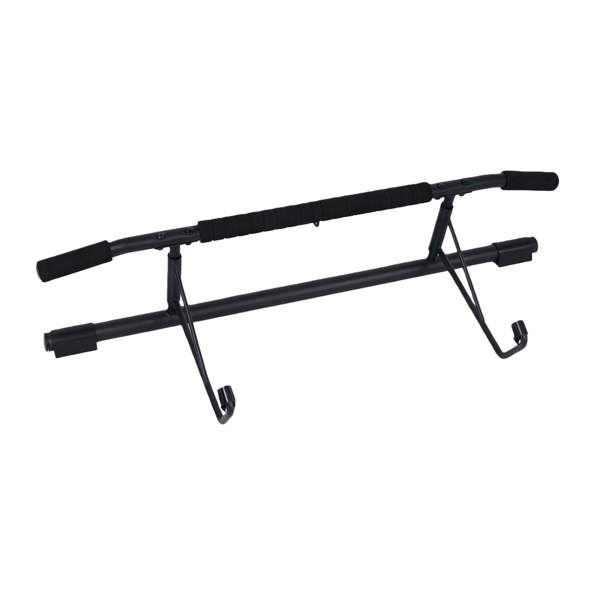Door-Frame Pull-Up Bar, Non-Slip Foam Grips, 150kg Max Load