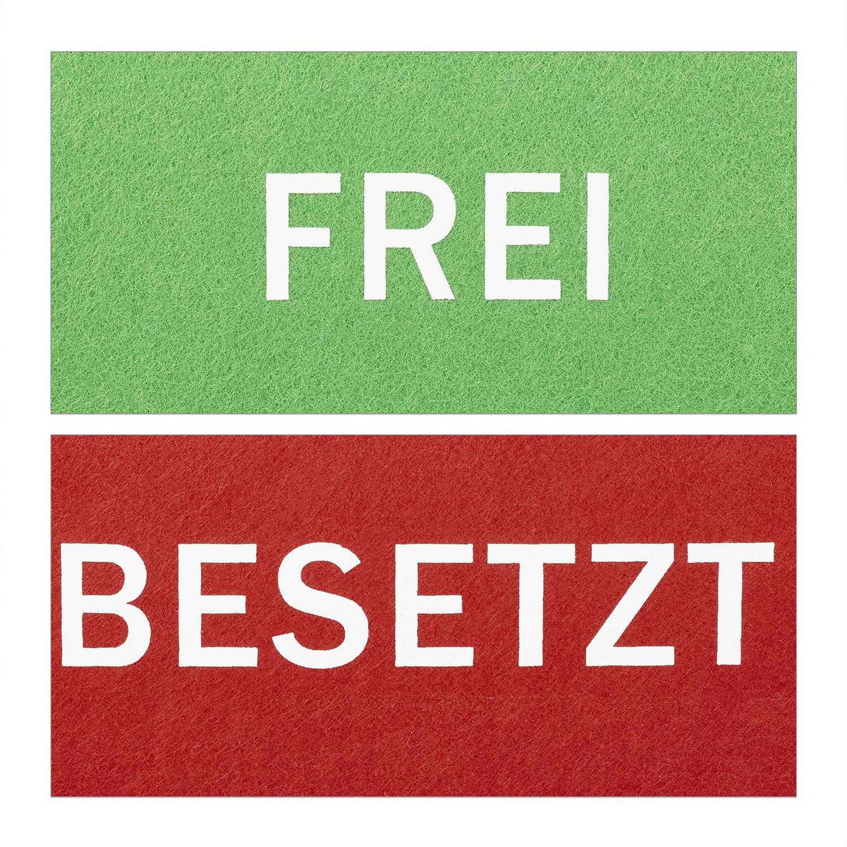 Door Sign Occupied Free Set of 6