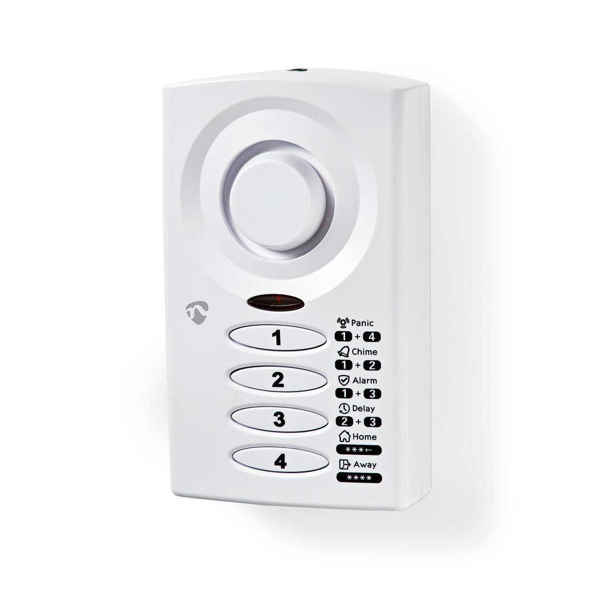 Door Window Alarm | Battery powered | 3x AAA/LR03 | 85 dB| White