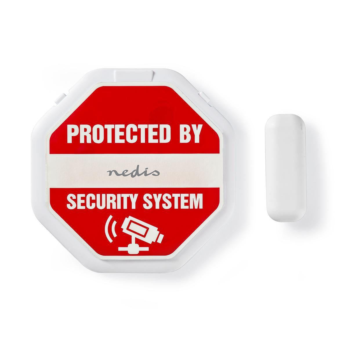 Door Window Alarm | Magnetic Sensor | Battery powered | 2x CR2032 | 85 dB| White