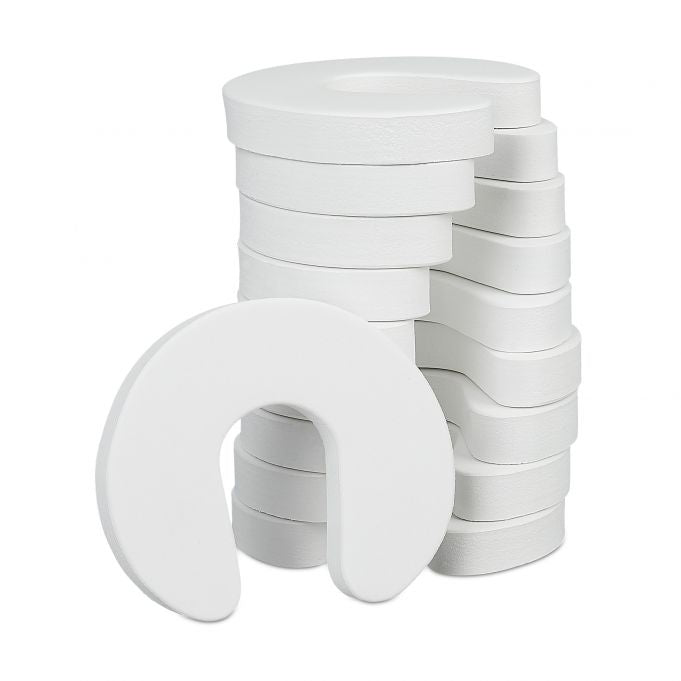 Door clamp protectors in a set of 10