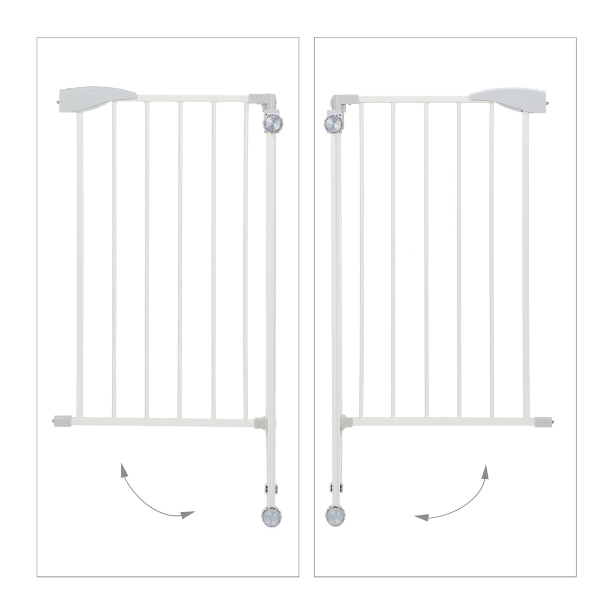 Door grilles for clamping