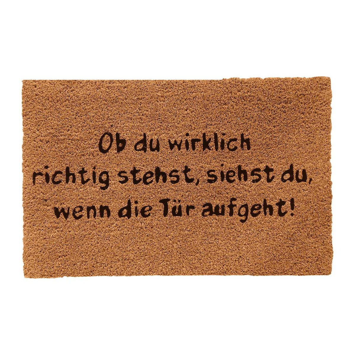 Doormat – Coconut Fiber, Non-Slip, Indoor/Outdoor Use
