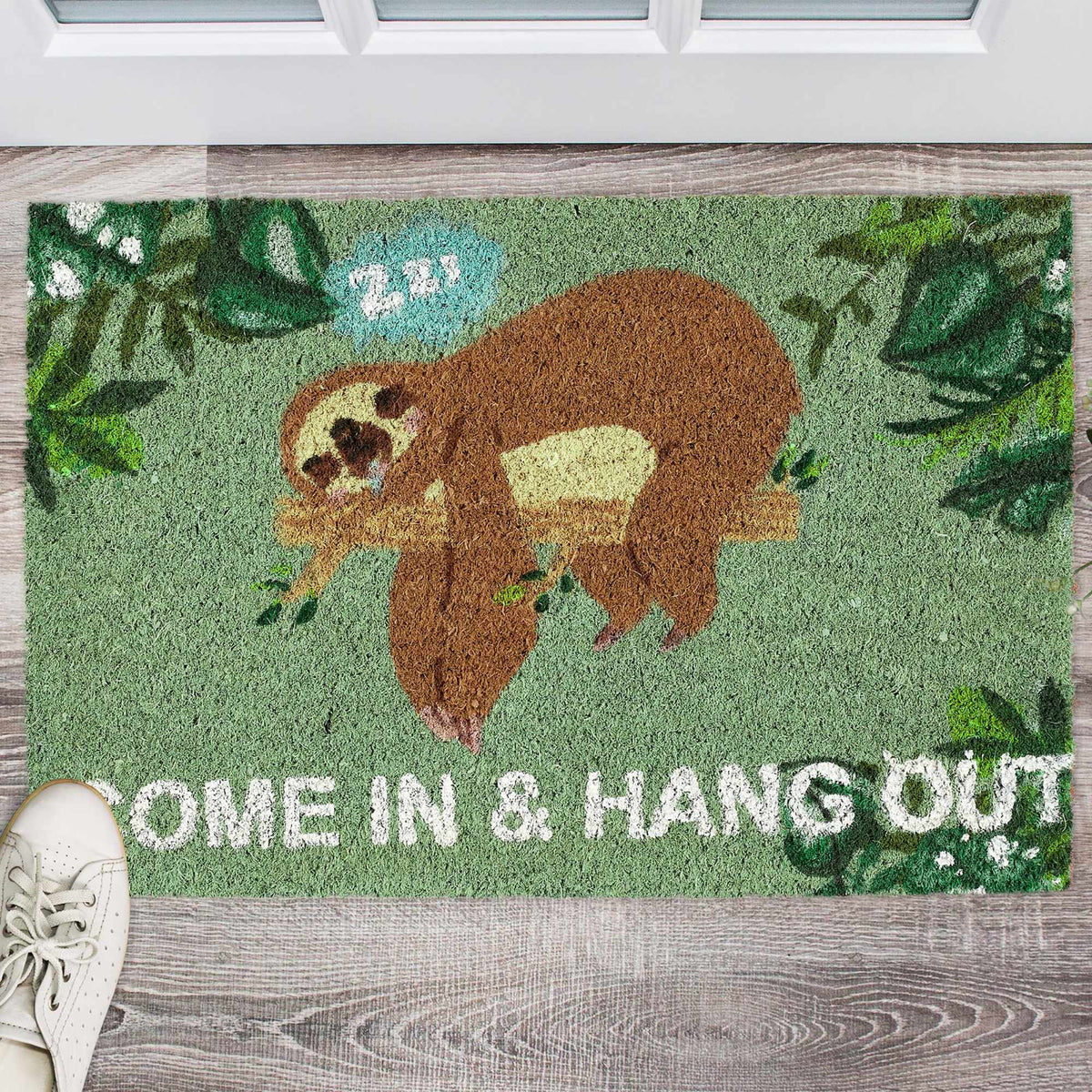 Doormat "Come In & Hang Out"