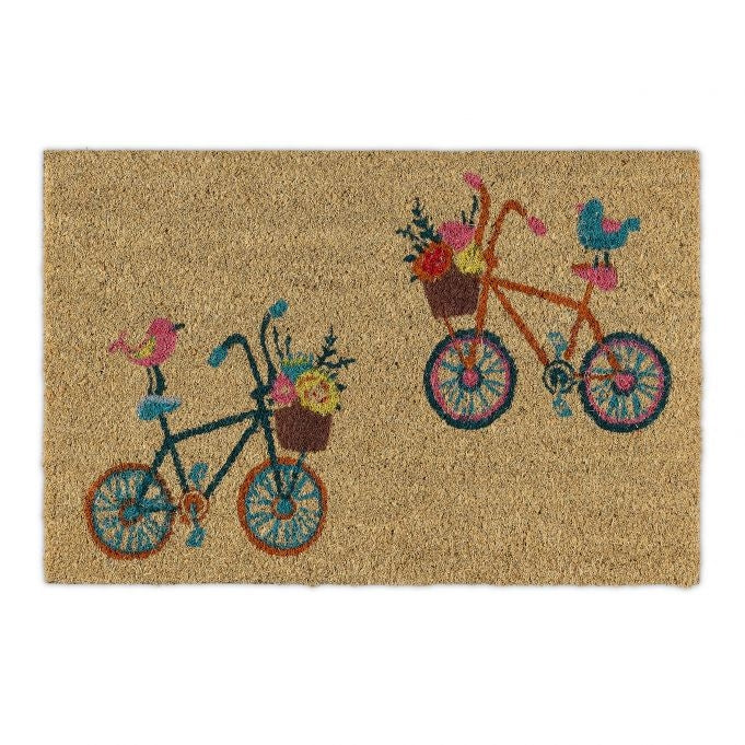 Door mat coconut fiber "Good vibes"