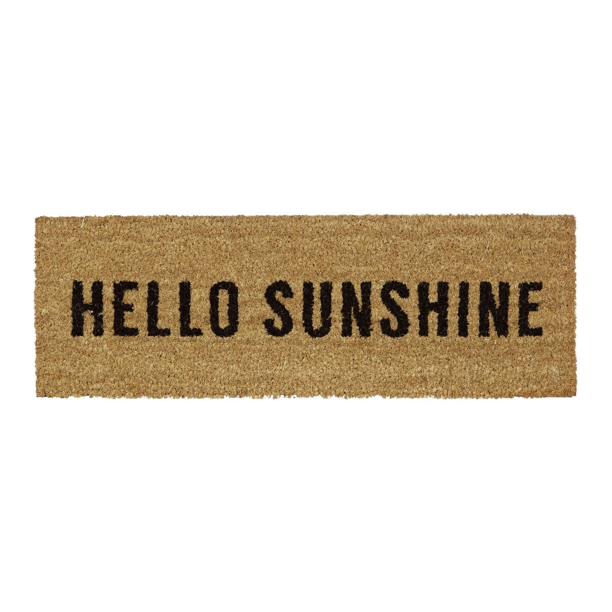 Door mat coconut fiber "Hello Sunshine"