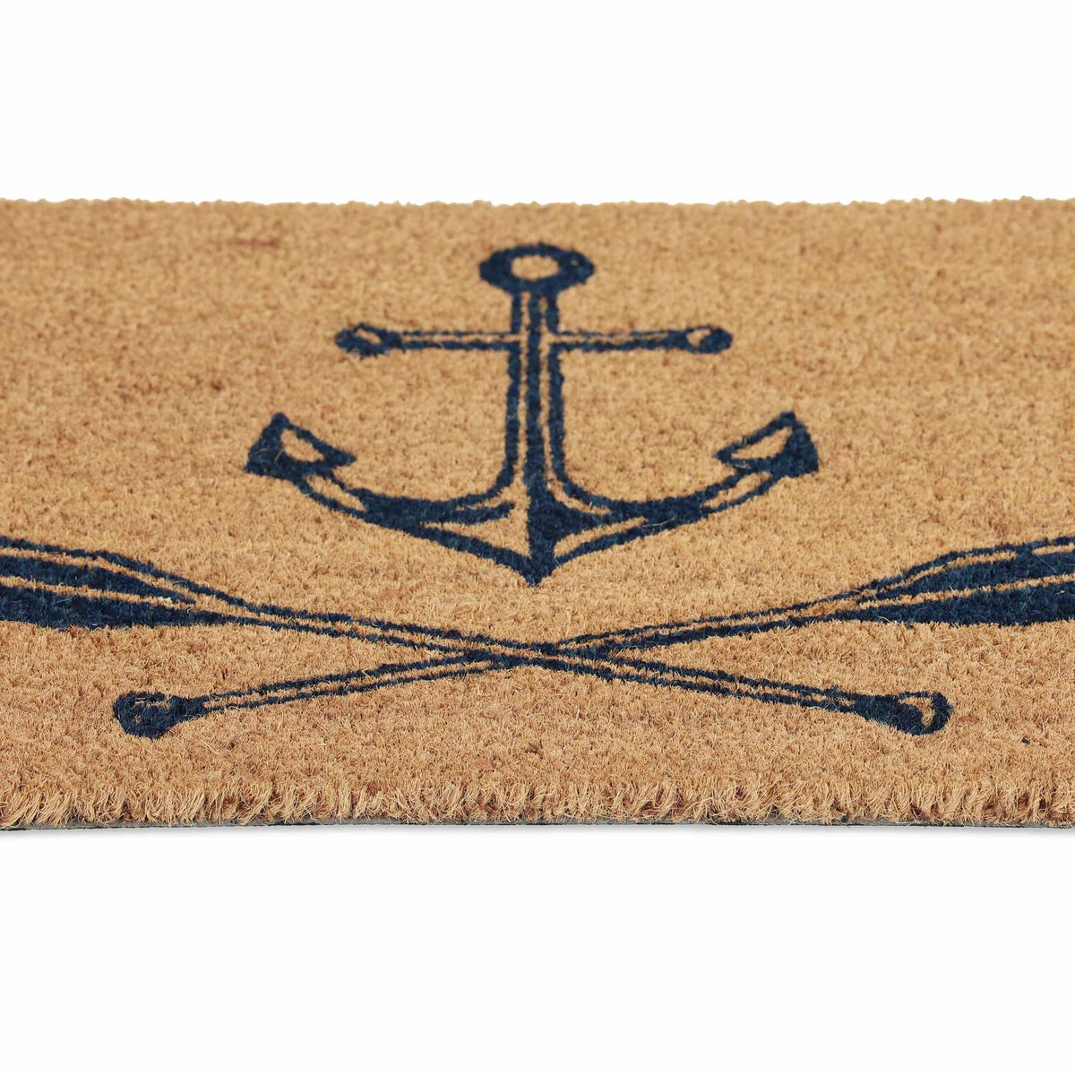 Doormat coconut fiber with anchor & oars