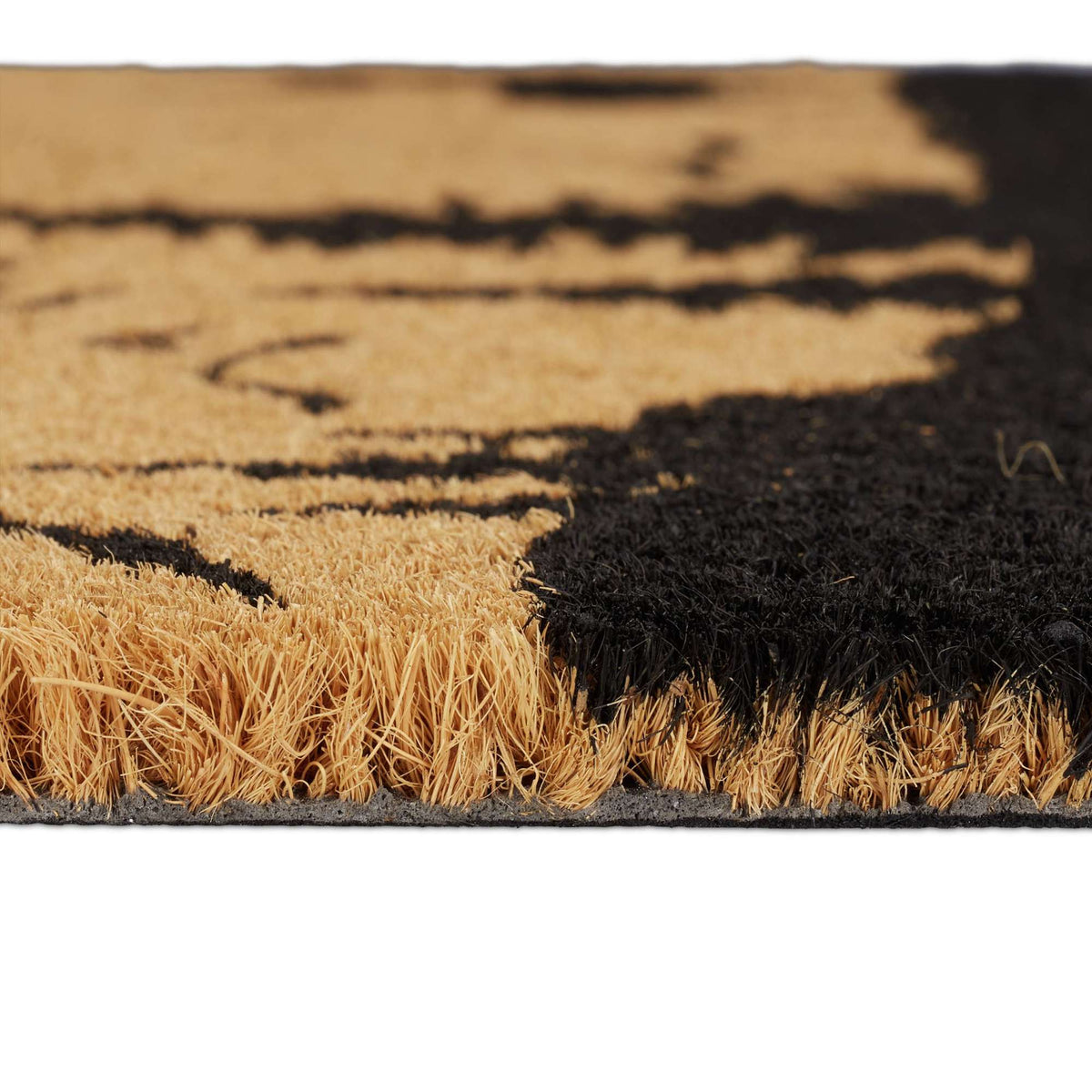 Doormat coconut fiber with deer motif