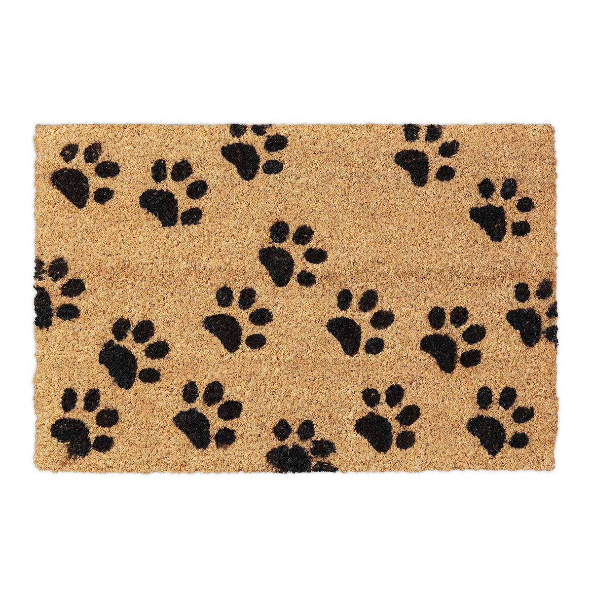 Doormat coconut fiber with paws