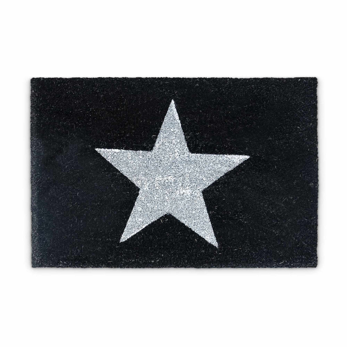 Door mat coconut fiber with star