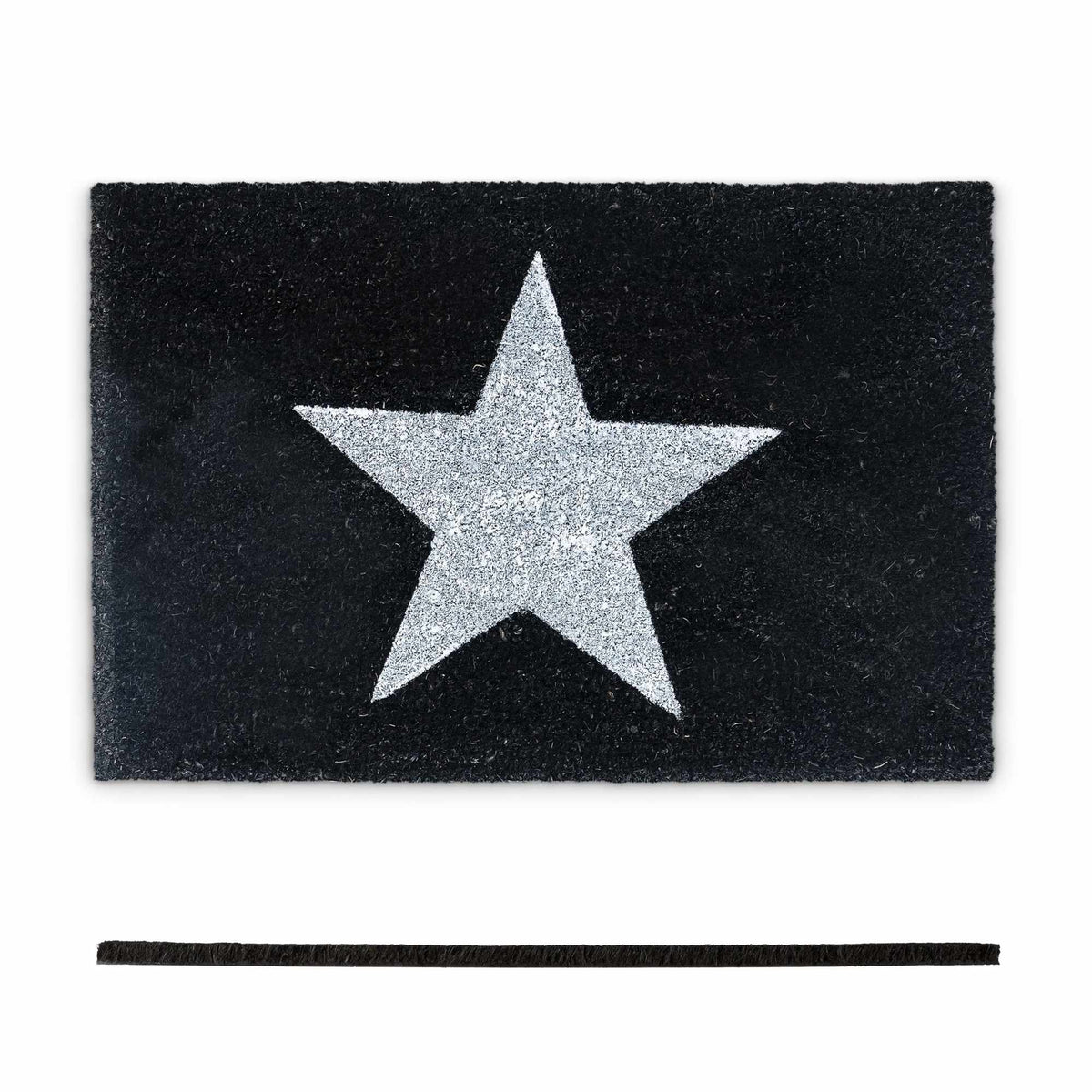 Door mat coconut fiber with star