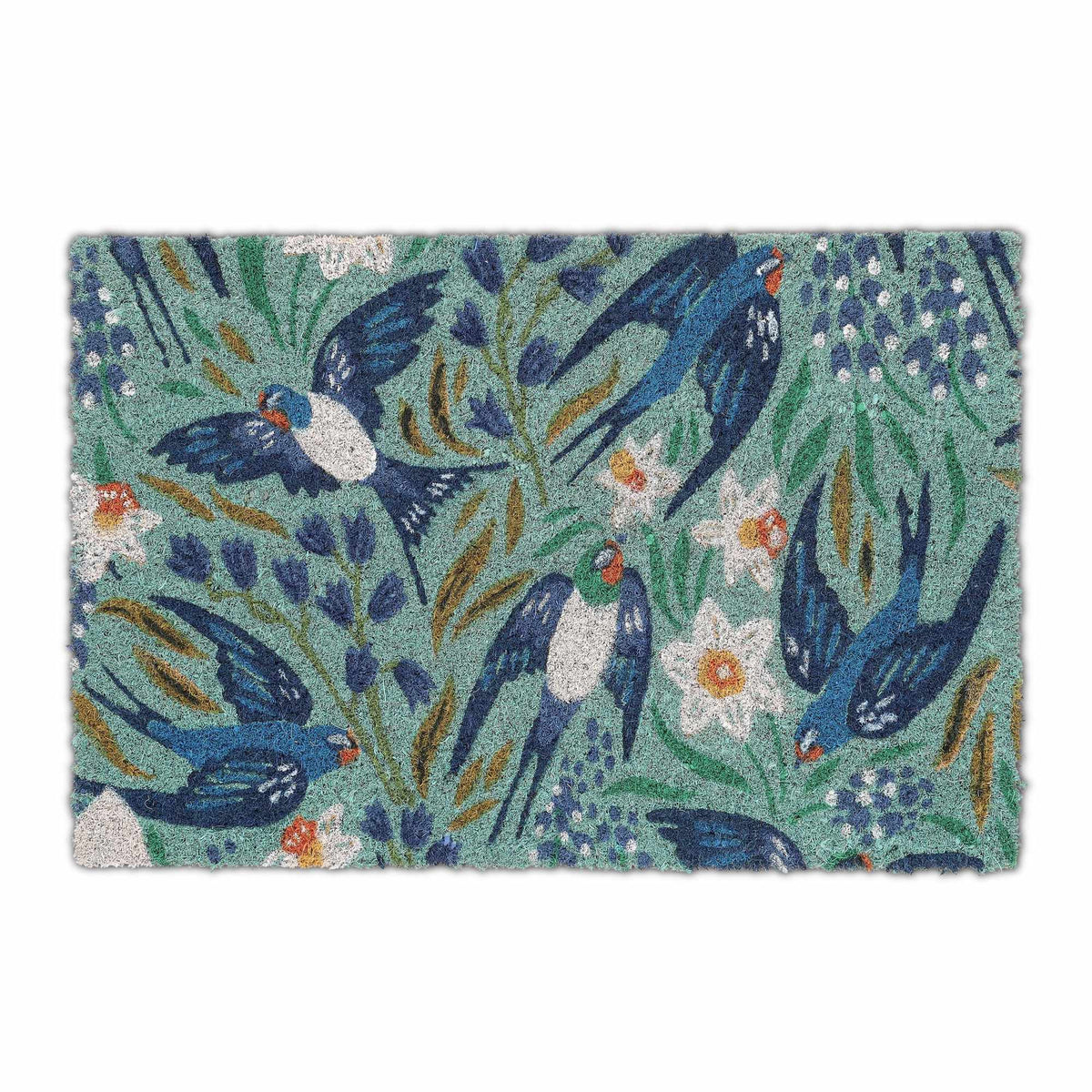 Doormat coconut fiber with swallows
