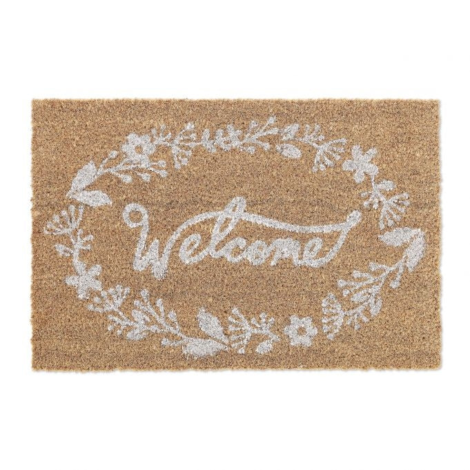 Door mat in coconut "Welcome".