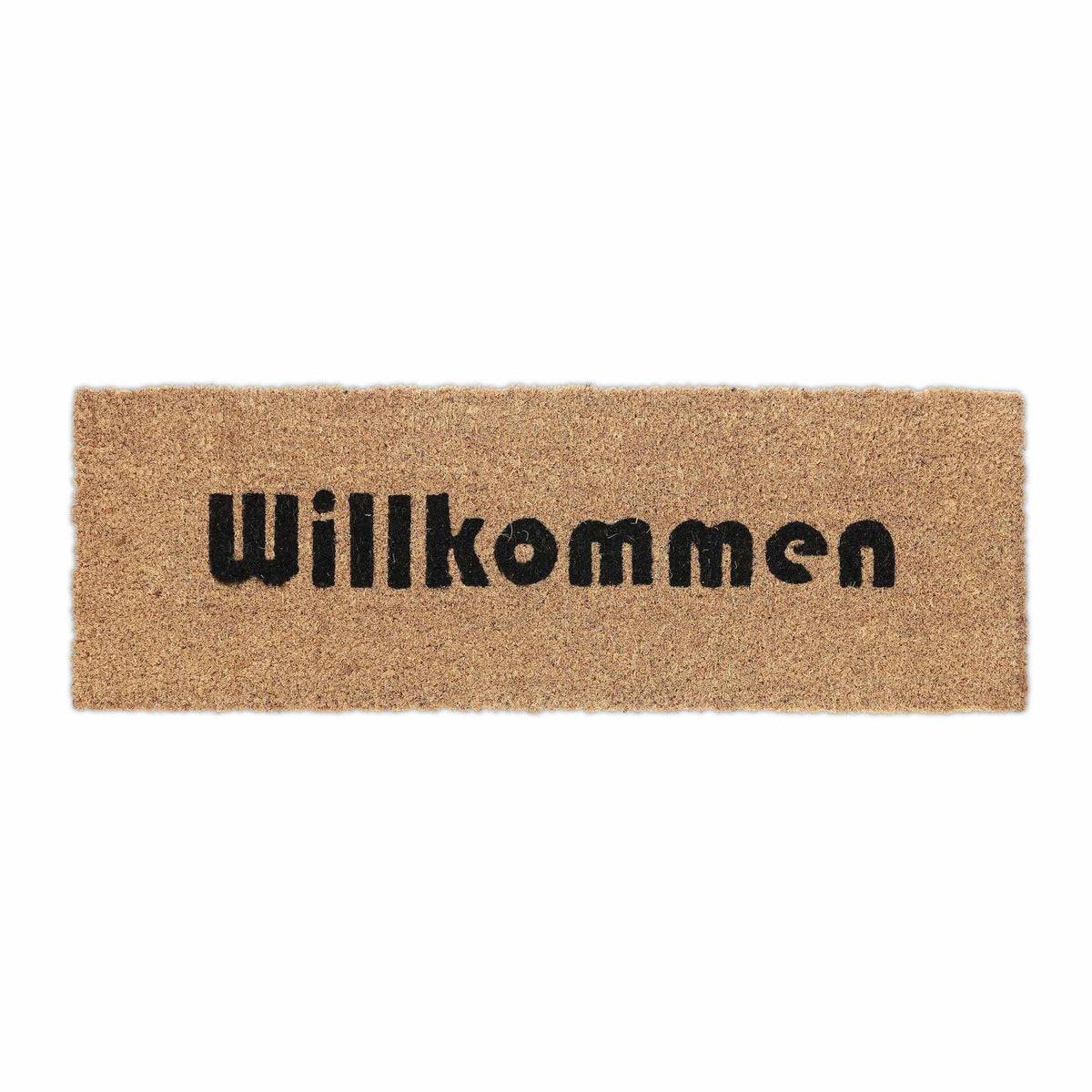Door mat in coconut Welcome slim