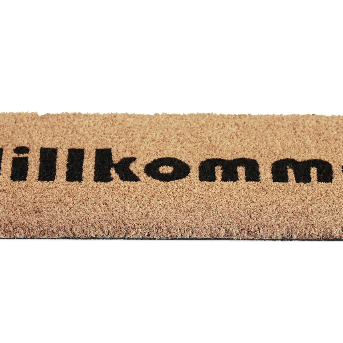Door mat in coconut Welcome slim