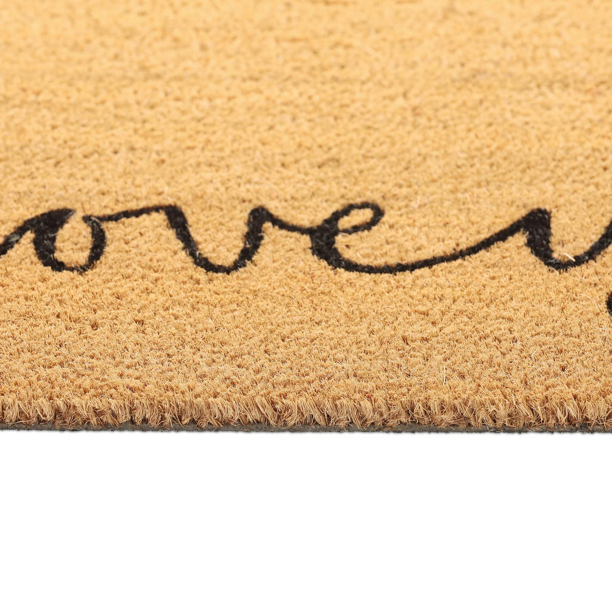 Doormat in coconut iloveyou