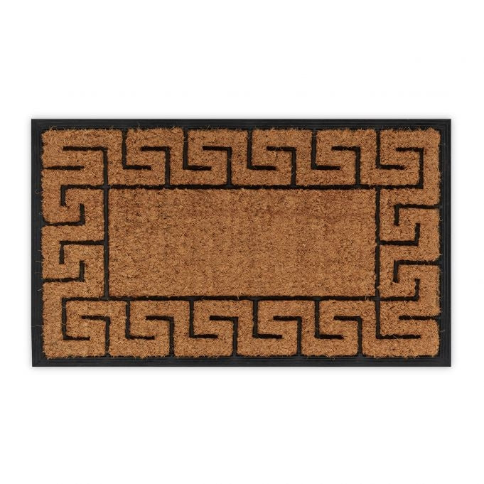 Door mat rubber & coconut pattern