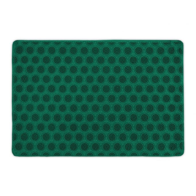 Door mat rubber green