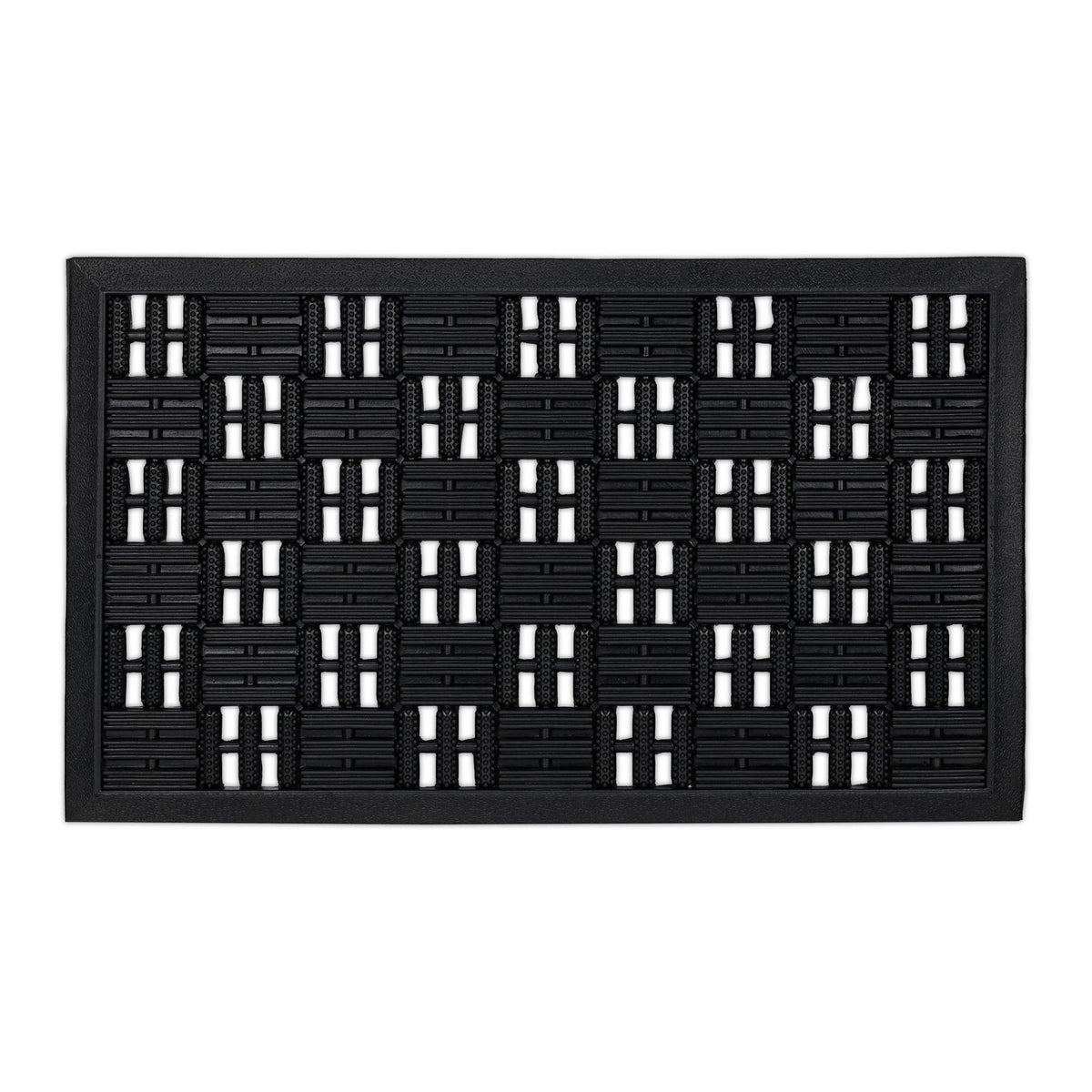 Door mat rubber grid