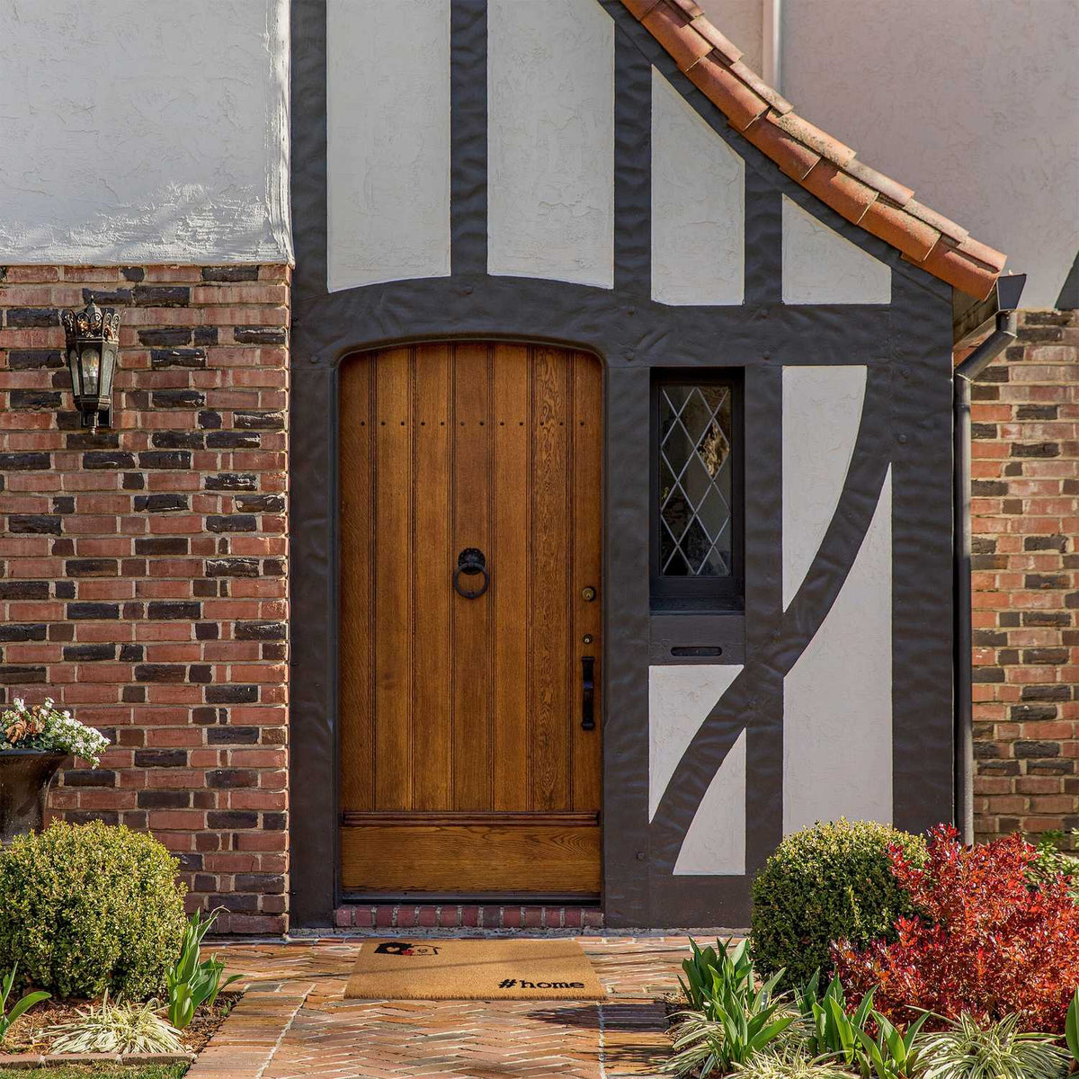 Door mat with coconut #home