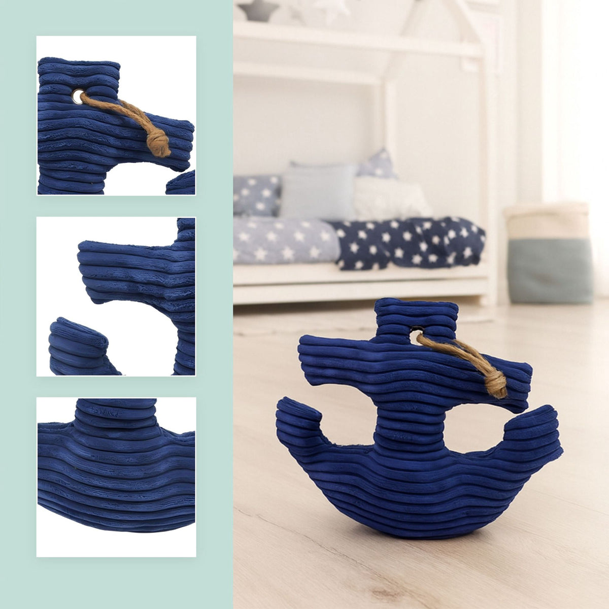 Doorstop Anchor – Sand-Filled, Freestanding with Handle