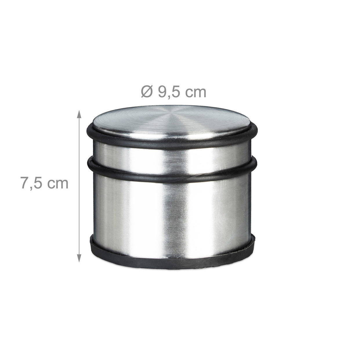 Door stop in stainless steel XL