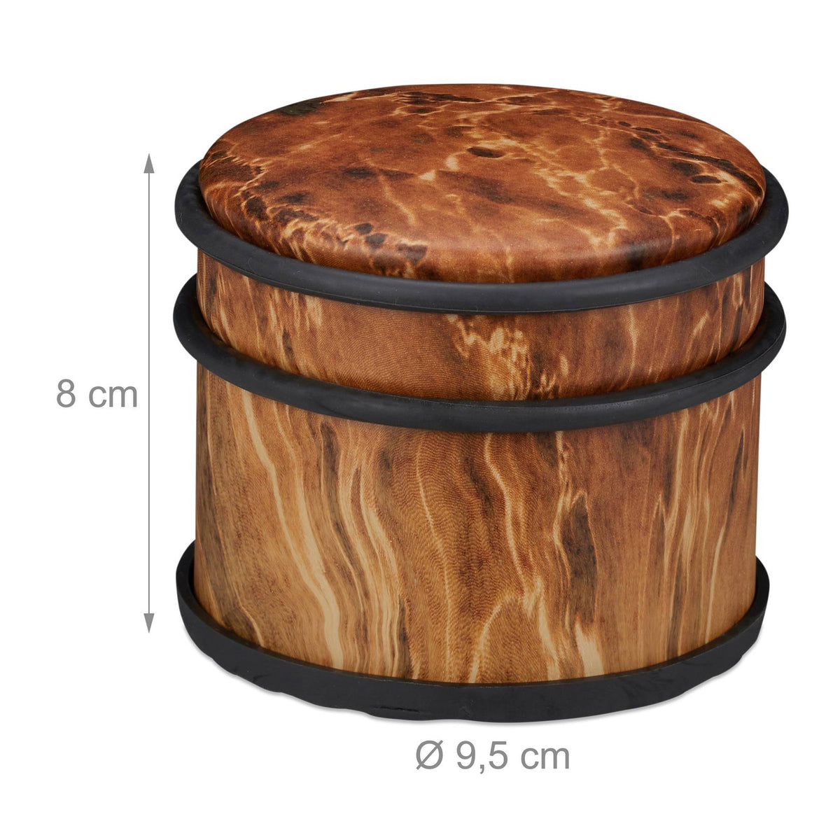 Door stop in wood look