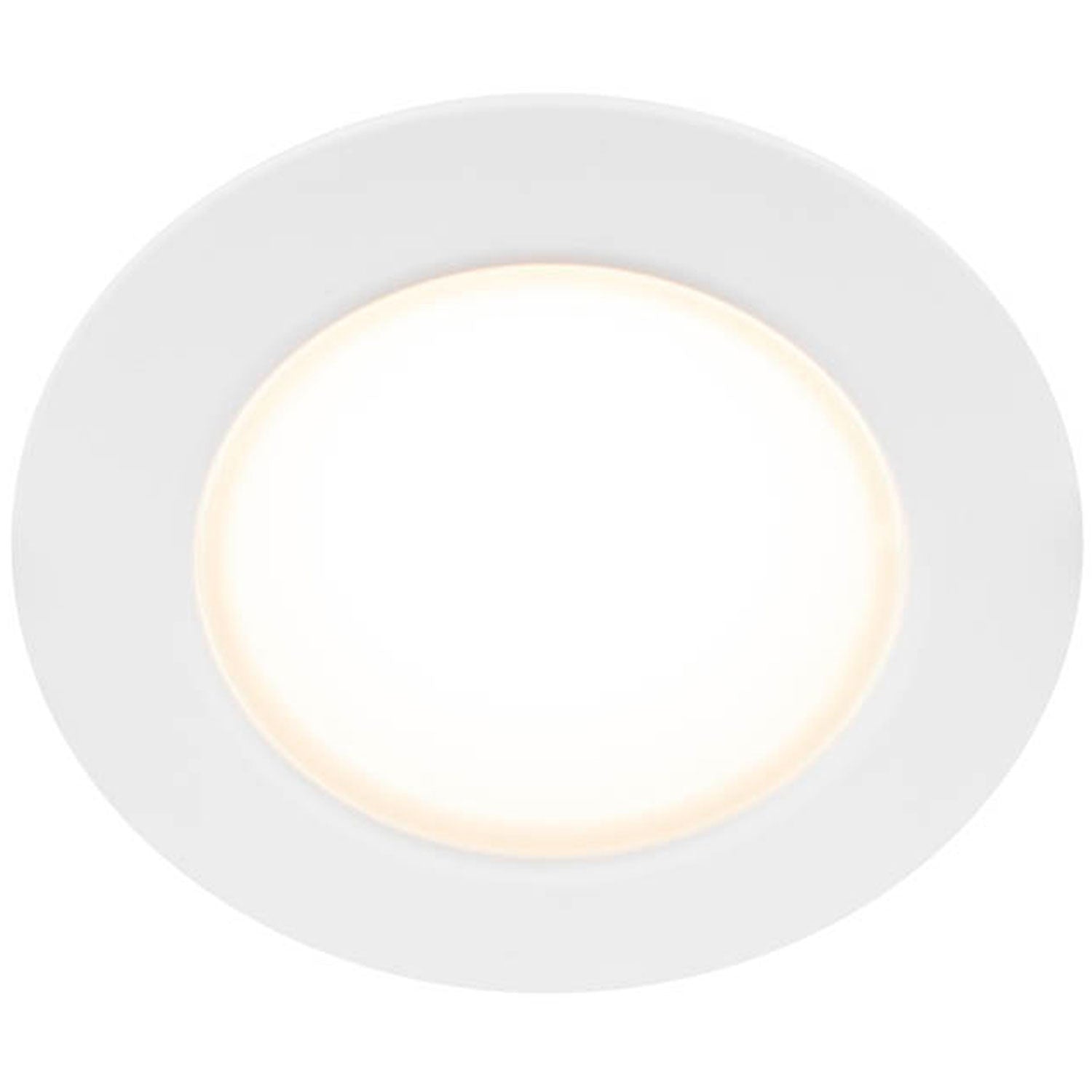 Doris 230V Dimmable downlight spotlight 3000K 400lm IP65 3-pack White
