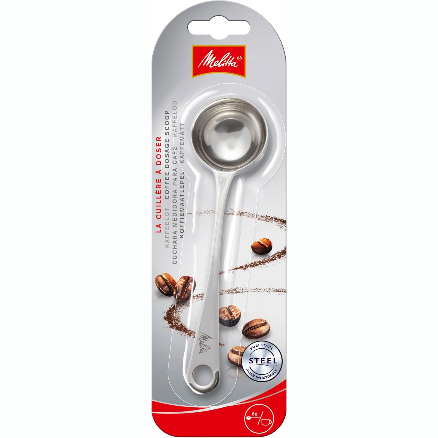 Dosing coffee measure stainless steel