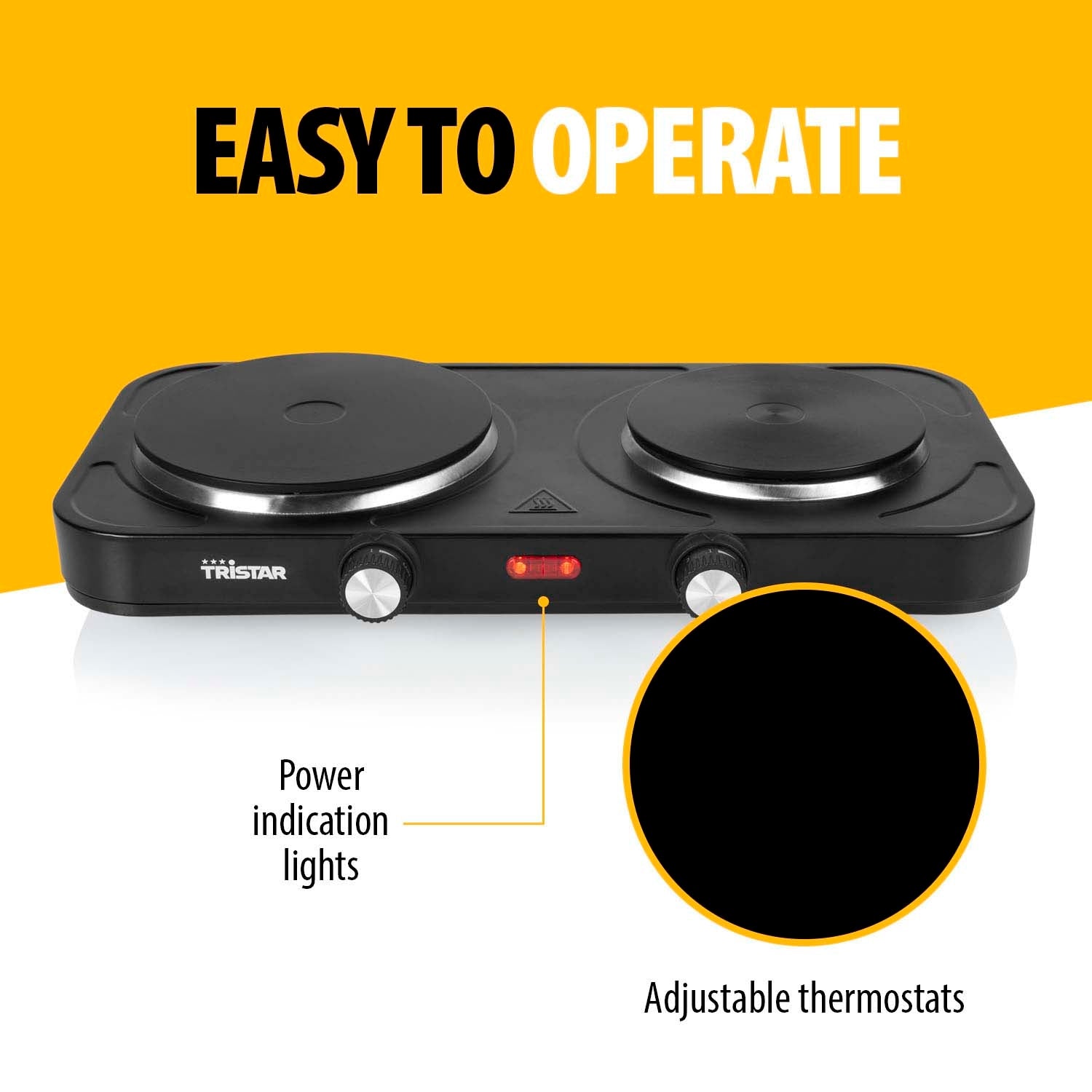 Double Hot Plate 2500W