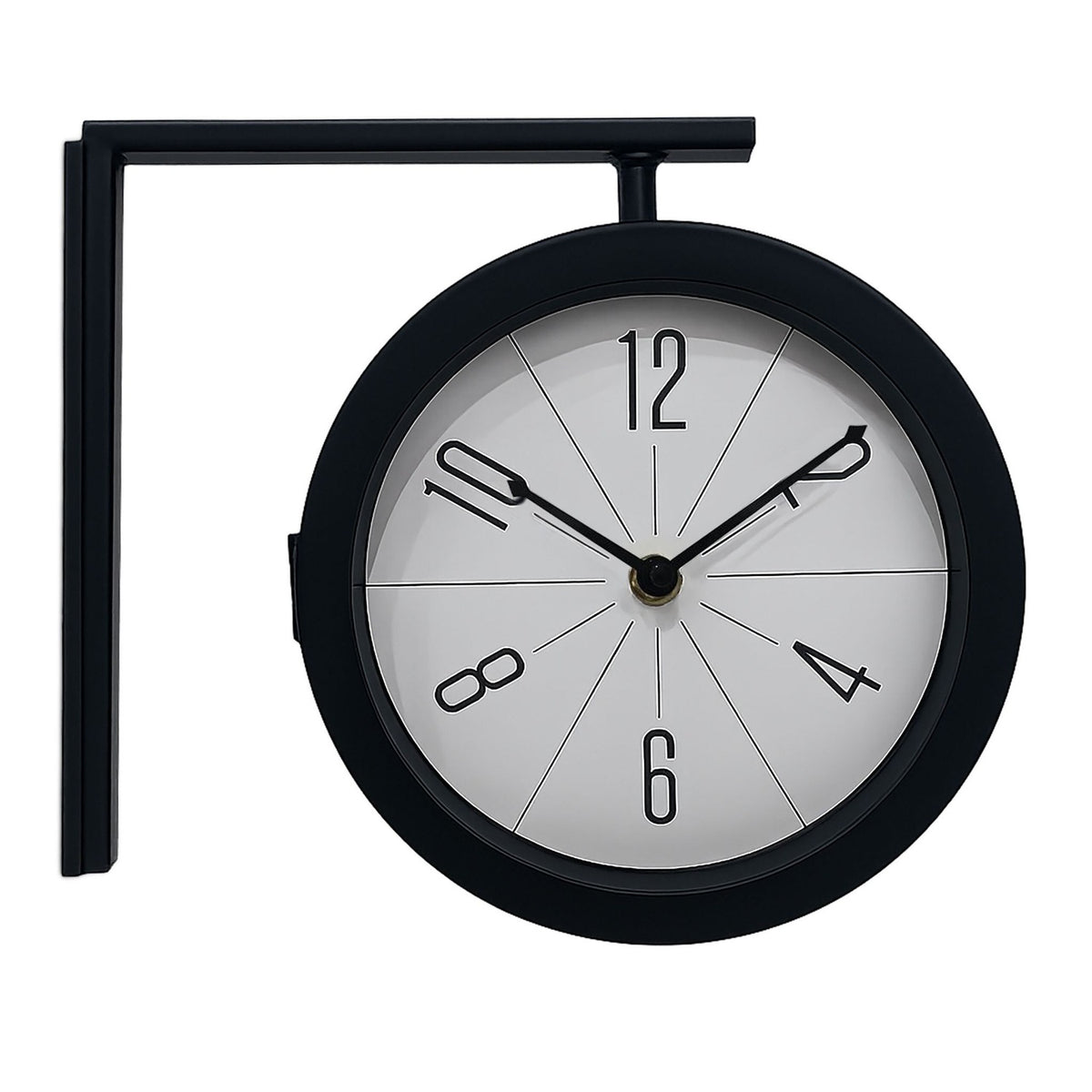 Double-Sided Modern Wall Clock – Silent Movement
