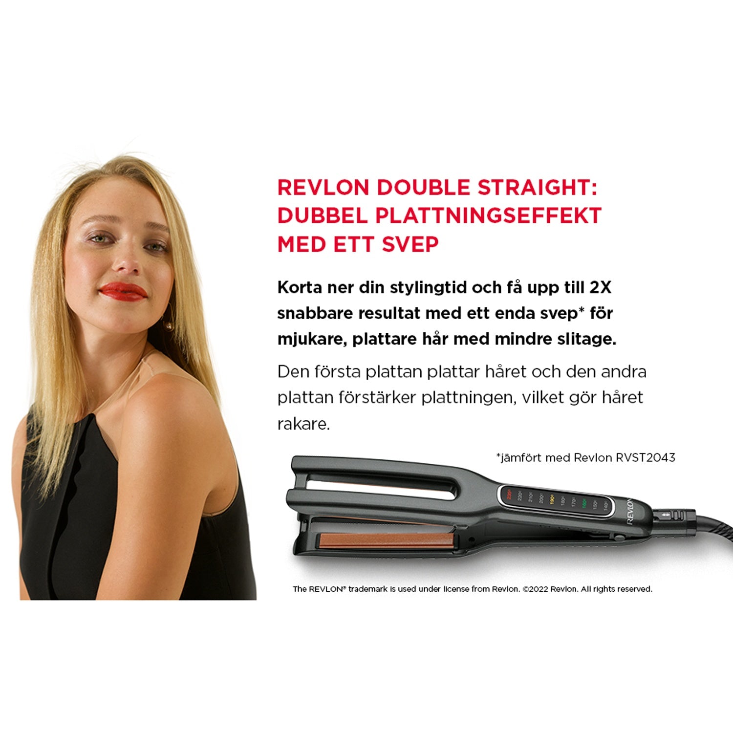 Double Straight Straightener RVST2204