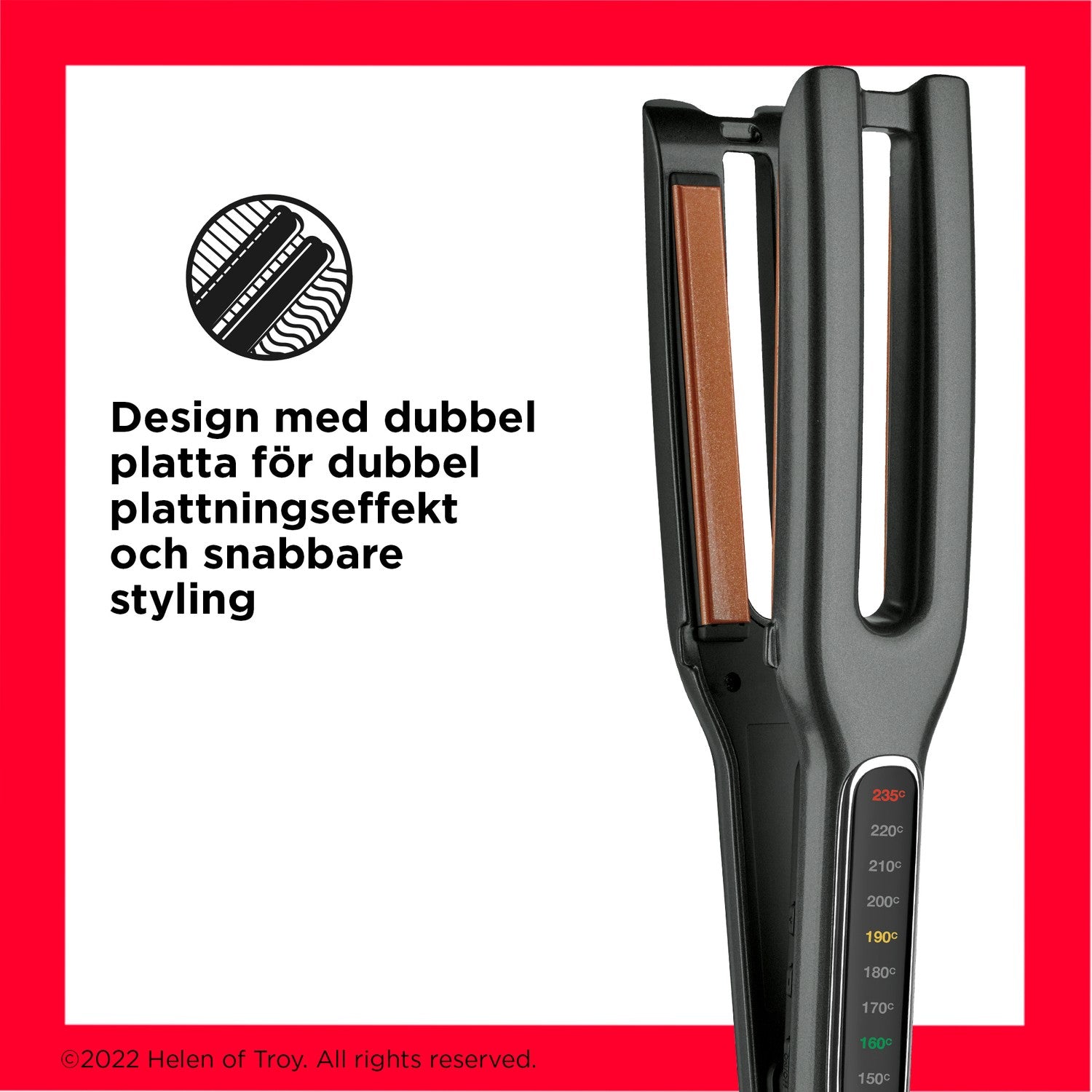 Double Straight Straightener RVST2204