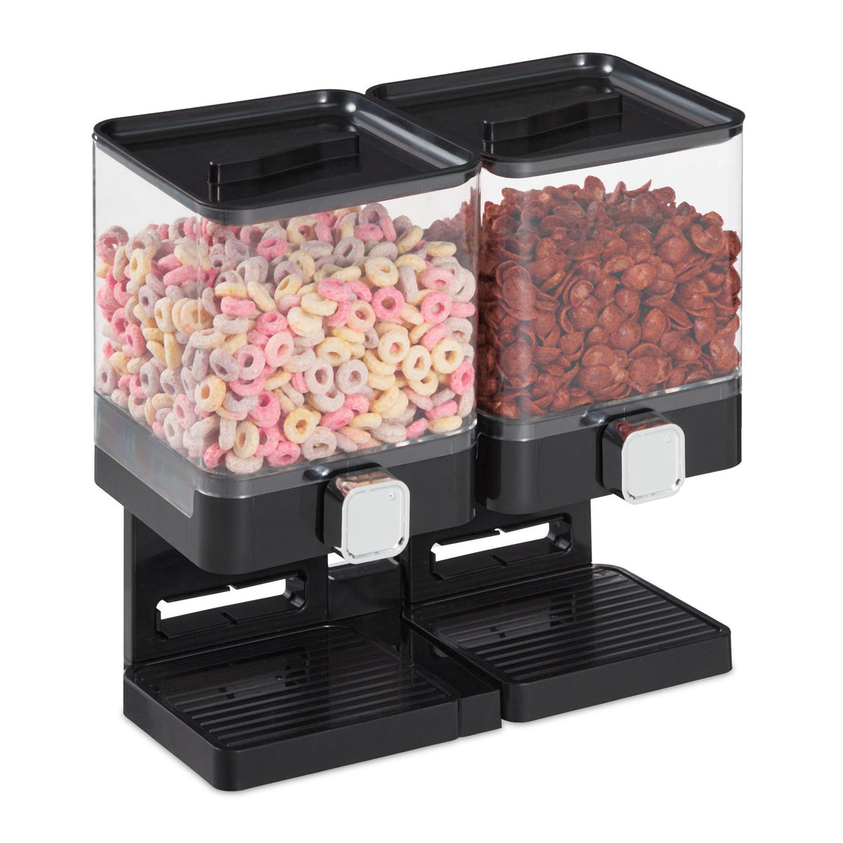 Double cereal dispenser