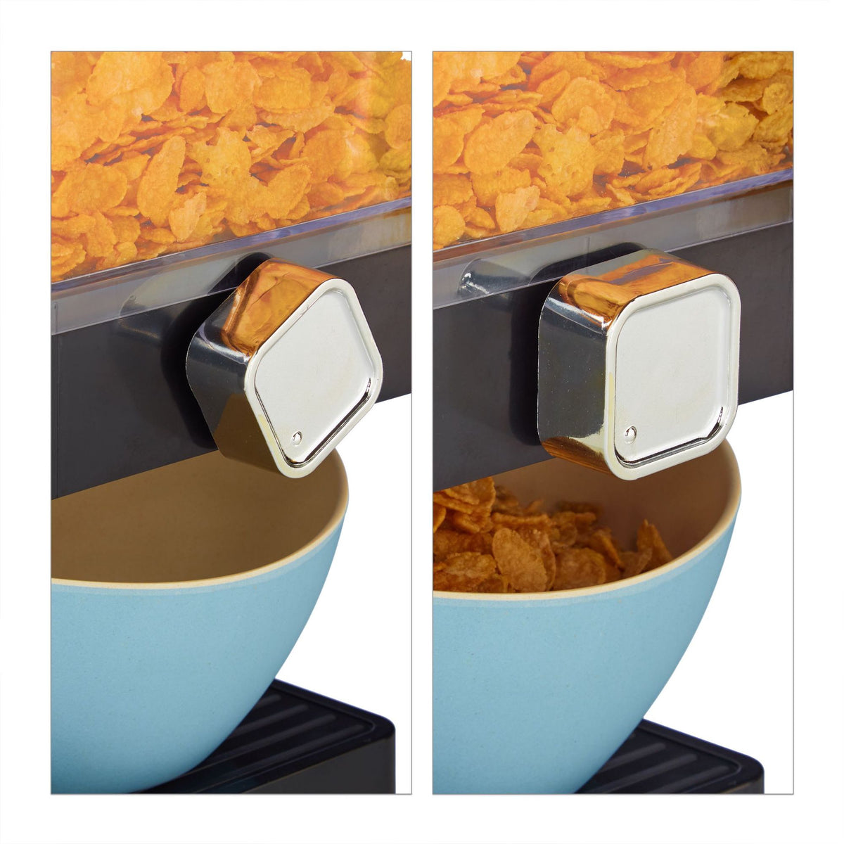 Double cereal dispenser